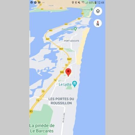 T2, Vue Sur Mer, Terrasse, Parking Prive Le Barcares Exterior photo