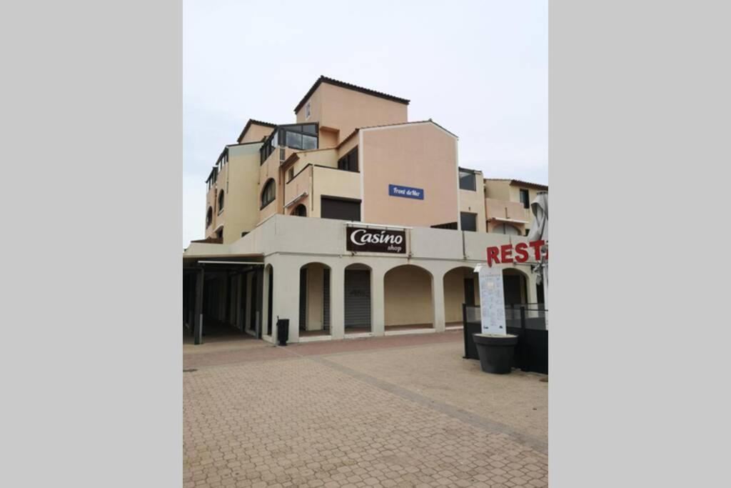 T2, Vue Sur Mer, Terrasse, Parking Prive Le Barcares Exterior photo
